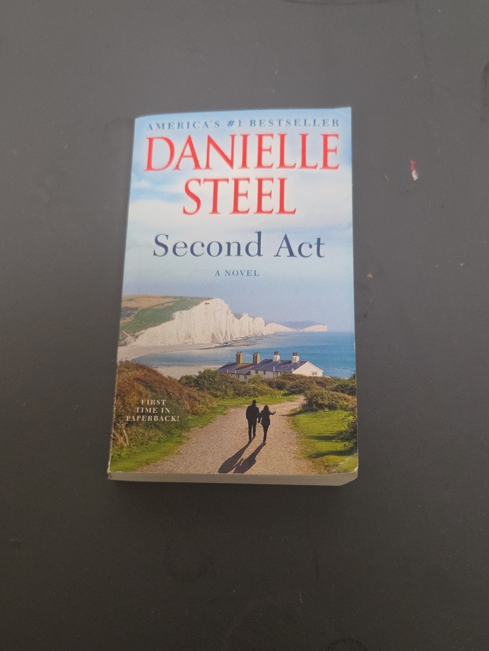'Second Act' Decorative Paperback Book - Blue Cover